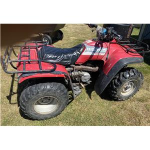 Big Red Honda Quadbike